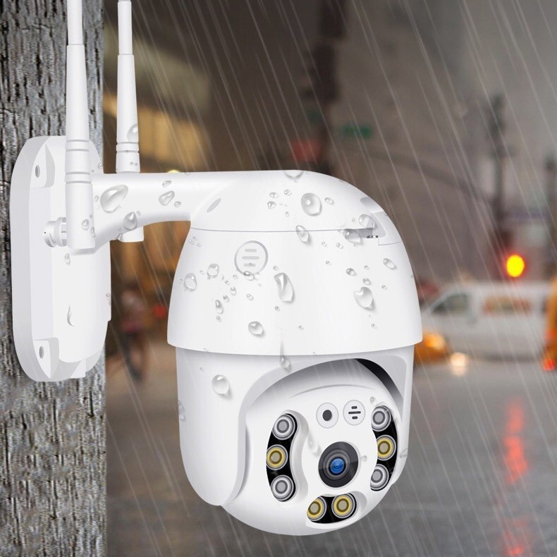 V380 Wireless WiFi Outdoor Waterproof Ball Camera 1080P Network Camera Motion Alarm Remote Monitoring Infrared