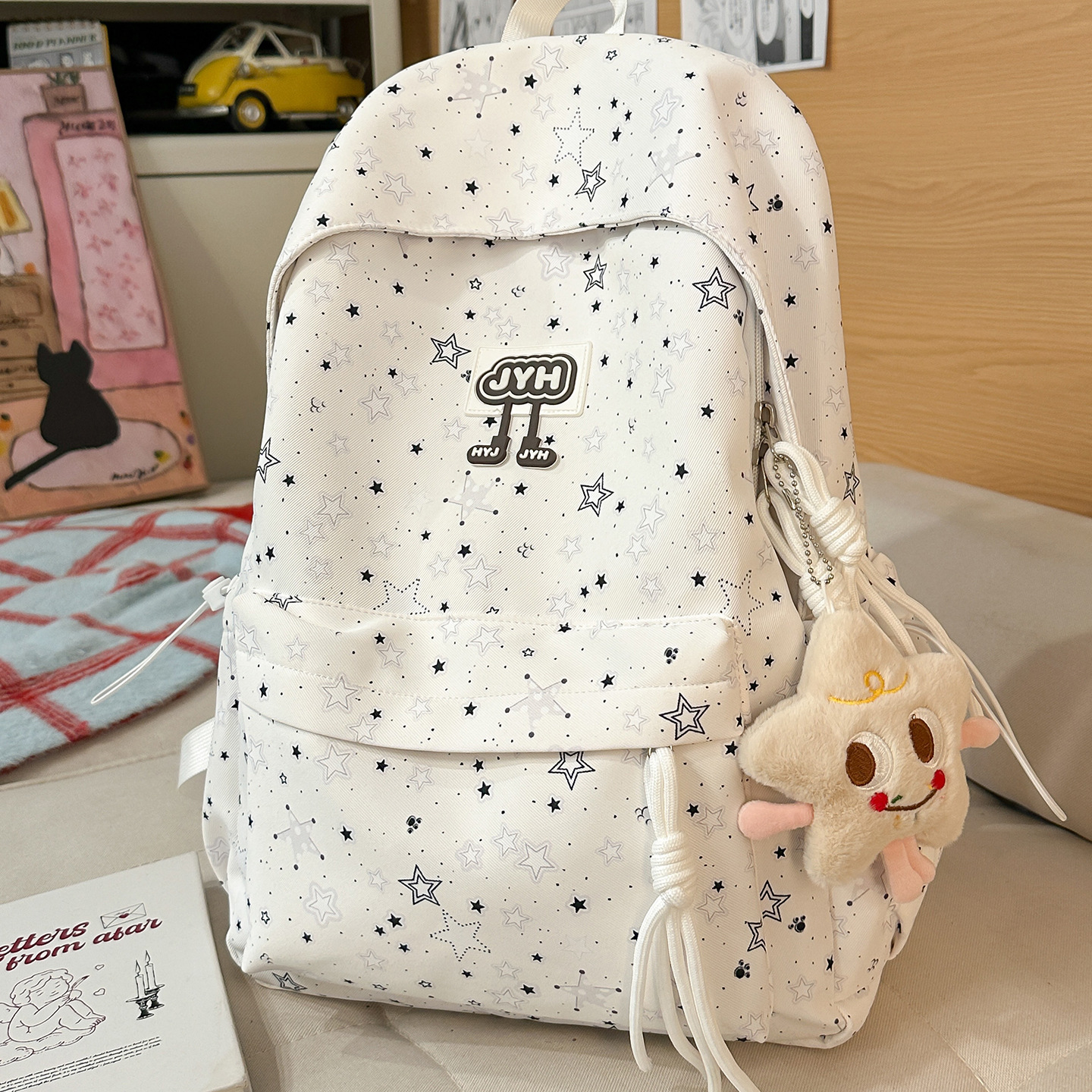 2026 New Small Fresh Girl Backpack Casual Junior High School Student Backpack Travel Backpack