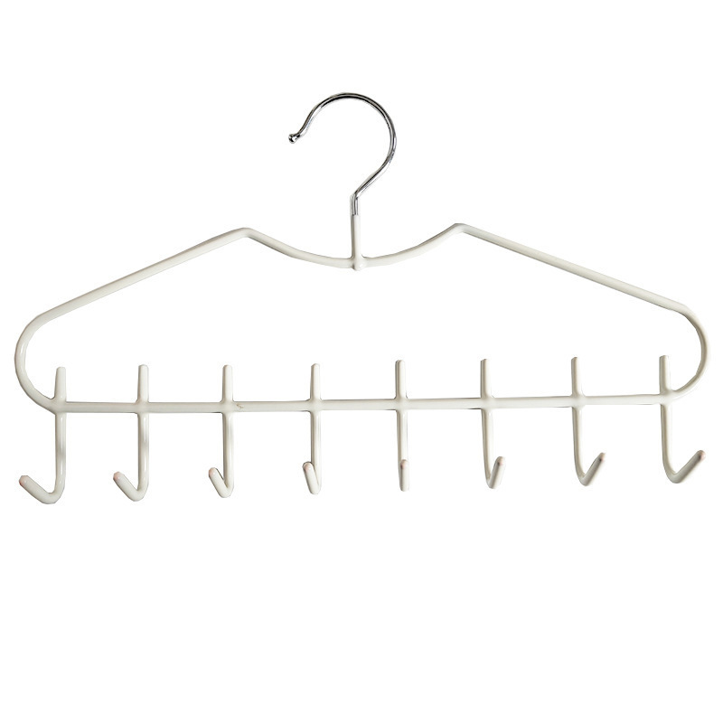 Hanger with Clips Household Underwear Pant Hanger Skirt Hanger Multifunctional Sock Clip Drying Rack Multi-Clip Hanger