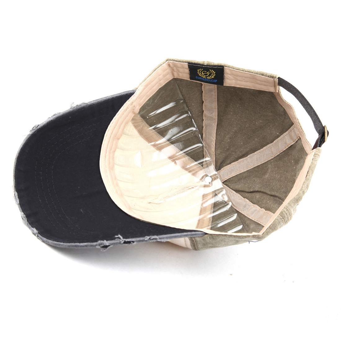 Spring/summer new baseball cap for men and women, coated cotton sun hat, shine outdoor hat